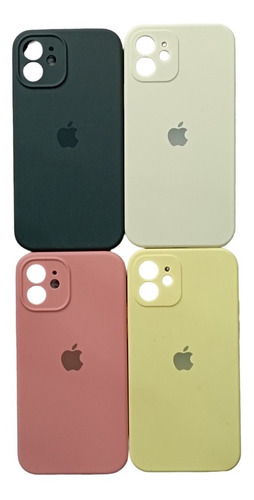 Silicone Case Unicolor iPhone 12 