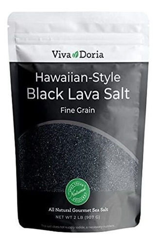 Sal De Lava Negra Hawaiana (grano Fin - g a $144900