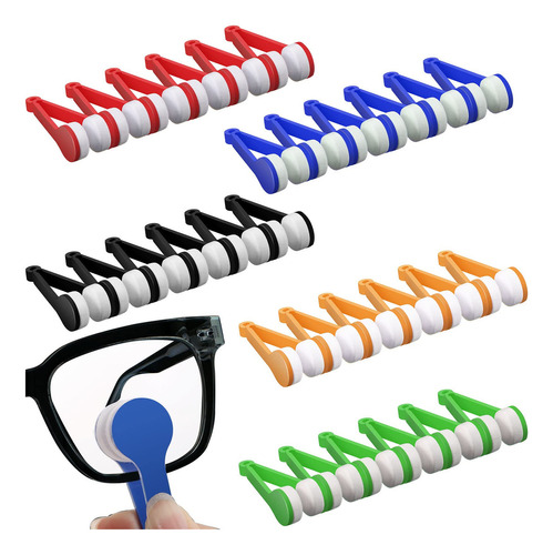30 Mini Gafas De Sol De Microfibra Limpiadoras De Gafas De .