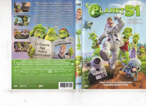 Planet 51 - Dvd Original - Buen Estado