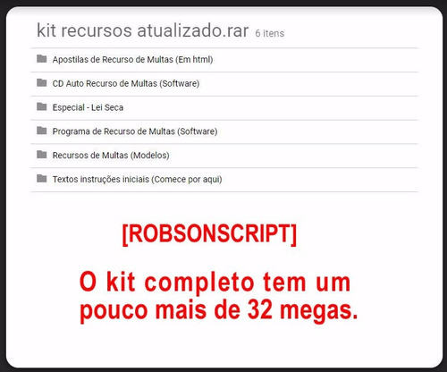 Kit 1000 Modelos De Recursos De Multas Do Detran (download)