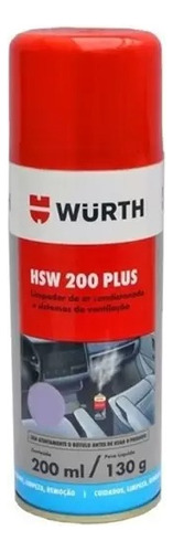 Limpa Ar Condicionado Hsw 200 Plus Sem Aroma 200ml