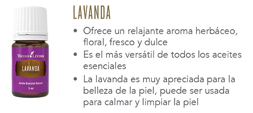 Limón Menta Lavanda Aceite Esencial Young Living 5 Ml