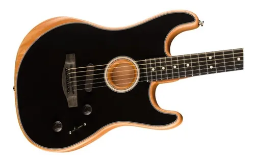 Guitarra Fender American Acoustasonic Stratocaster Black