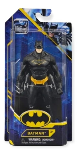 Batman Negro Con Capa Spin Master De 15 Cm