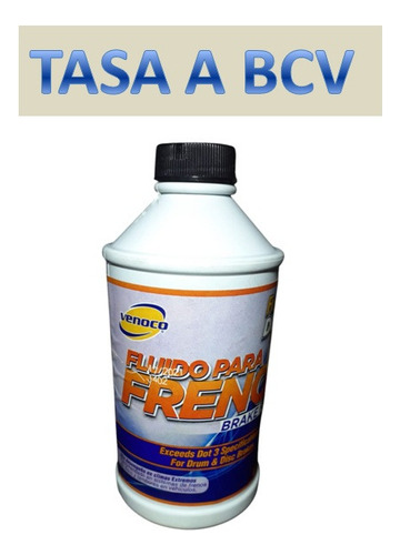 Liga De Freno Venoco Dot 3 Pequeña 300 Ml