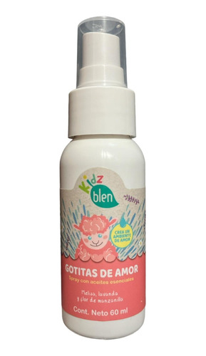 Spray Con Aceites Esenciales Sinergia Bebé Gotitas De Amor 