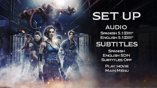 Resident Evil Death Island - 2023 - Dvd
