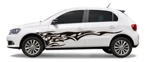 Comprar Calco Volkswagen Vw Gol Trend Tattoo Flame Tunning Tuning