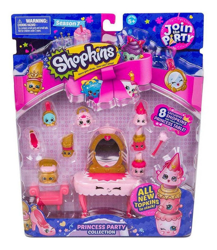 Shopkins Série 7  Super Festa Coleção Festa Da Princesa Dtc