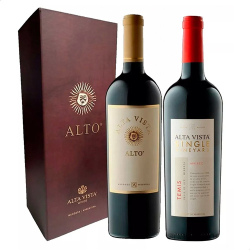 Vino Alta Vista Alto + Single Vineyard Temis 750ml