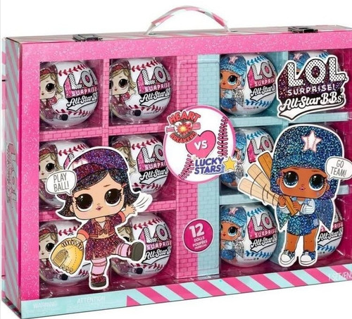 Lol Surprise Maletin Colección 12 Muñecas Allstars Bbs
