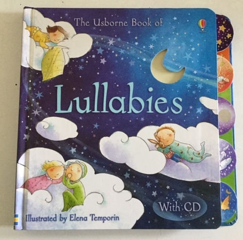  Usborne Book Of Lullabies Bebe Canciones Cuna Libro Cd S/en