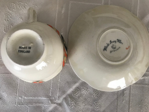 Woods Ivory Ware Porcelana Inglesa Juego De Té 41 Piezas Blanco (Usado)