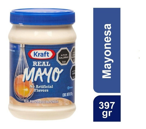 Kraft Mayo Frasco 3x397gr