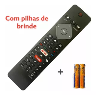 Controle Remoto Para Philips Smart Tv 32 40 43 49 50 55 58