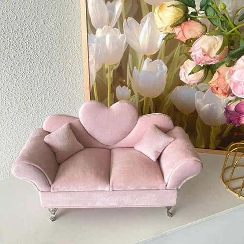 Caja De Joyería For Sofá, Adorno De Muebles En Rosa