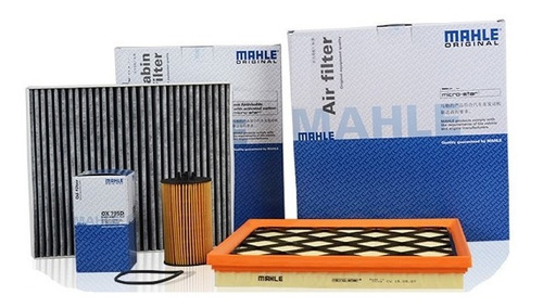 Kit De 2 Filtros Para Bmw 135i E82 - Mahle Genuine Oem