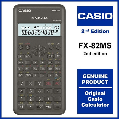 Calculadora Original Casio® Científica 2da Edition Nueva