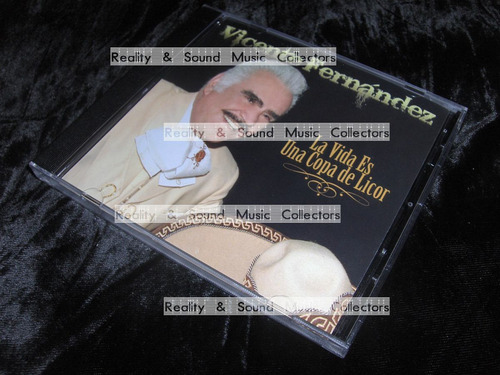 Vicente Fernandez La Vida Es Una Copa Cd Single (Usado)