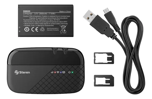Router Wi-fi* Portátil 4g Desbloqueado