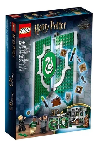 Lego 76410 Harry Potter Estandarte De La Casa Slytherin 