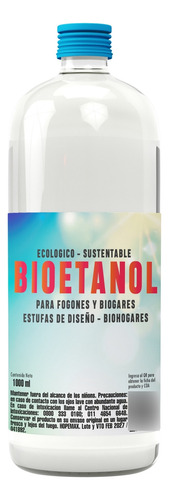 Pack Fogonero Bioetanol 10 Botellas X 1 Litro Sin Olor