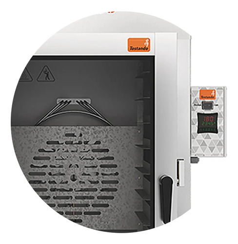 Forno Turbo Elétrico 10 Esteiras Ft10e Tostando Cor Cinza 220v Trifásico