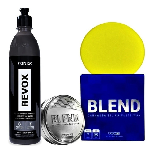 Revox Selante Para Pneus Vonixx 500ml Blend Pasta 100ml