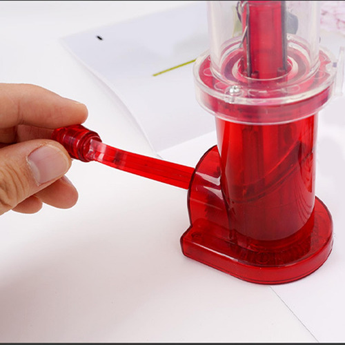 Máquina De Tejer Operada A Mano Cola De Punto De Mano Rojo
