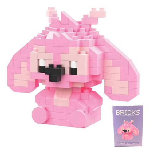Mini Blocks Ángel Bloques Armables Lilo Y Stitch Colección