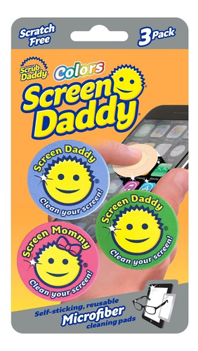 Screen Daddy - 3 Almohadillas De Microfibras