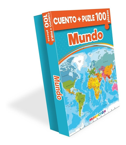 Libro Infantil Cuento Nuestro Mundo + Puzle 100 Piezas