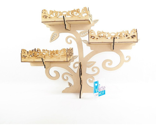 Imagen 5 de 10 de Kit Candy Bar B Mesa De Dulces Cupcakes Muebles Para Fiesta