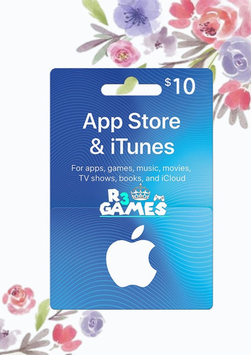 Código Tarjetas Itunes, Apps,de $10 De Apple Store Usa