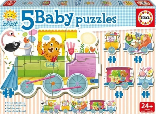 Rompecabezas Baby Puzzle X 5 Varios Modelos Educa 