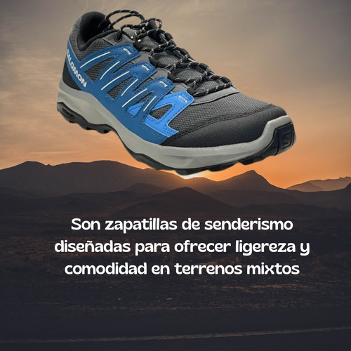 Zapatillas Salomon Trekking Urbano Store Senderismo Azul