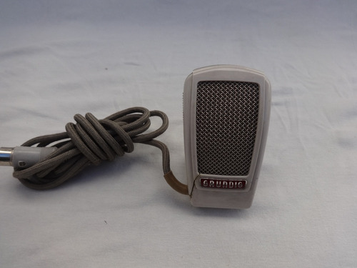 Grundig Gdm 15 Microfono Antiguo  Decada '60 Radio Vintage