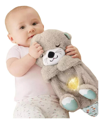 Nutria De Peluche Fisher-price/ Con Sonido Y Luces 1pc