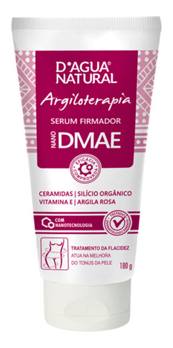 Serum Firmador Nano Dmae 180g Dagua Natural Proteção Uv