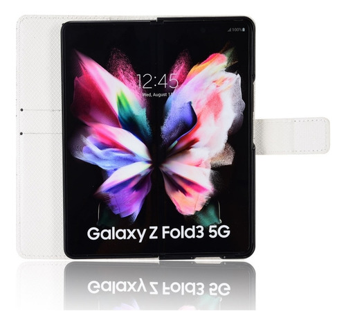 Compatible Funda De Piel For Samsung Galaxy Z Fold3 5g