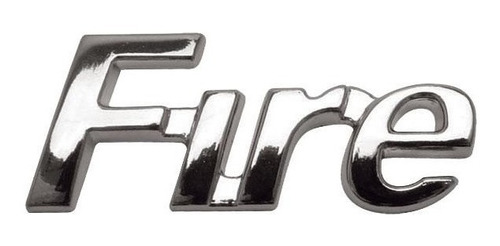 Emblema Fiat Palio Fire 2000 Cromado 