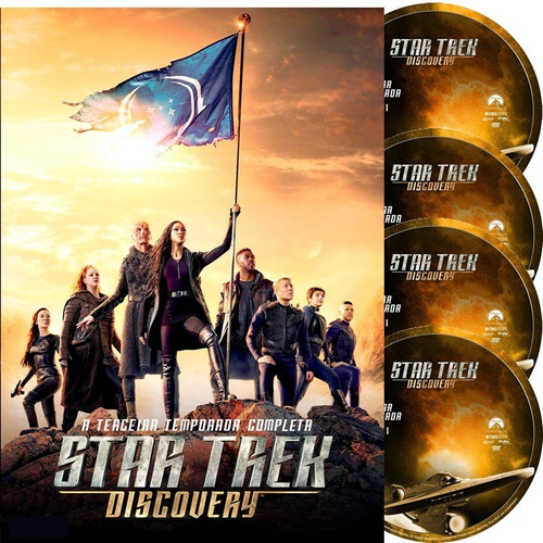 Dvd - Star Trek: Discovery - Série Terceira Temporada Box