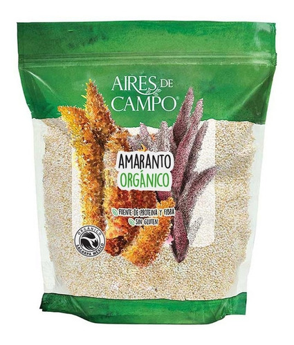 Amaranto Tostado 100% Orgánico Gluten Free Aires De Campo