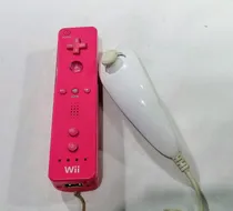 Comprar Wii Remote Rosa + Nunchuk Wii Nintendo