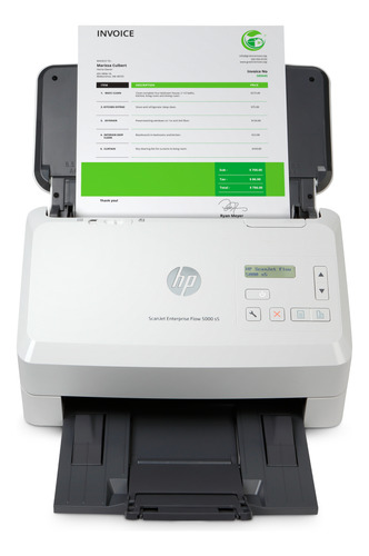 Escáner Hp Scanjet Enterprise Flow 5000 S5 Adf Resolución