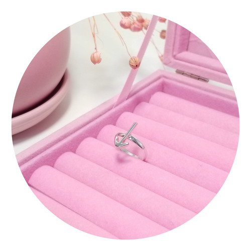 Anillo Mamá Flecha Sortija Joya Regalo Cumpleaños Plata 950