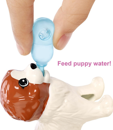 Juego De Muñecas Y Mascotas Barbie Doggy Daycare Con 4 Perro