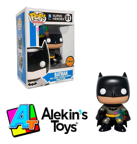 Funko Pop Batman #01 (chase) Ultra Raro! 