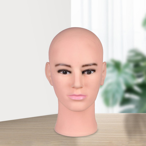 Cabeza De Maniquí Calva Masculina, Modelo De Cabeza De